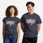 Shrimp Restaurant Logo Movie Vintage Printed T-Shirt