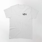 A24 Black Logo Printed T-Shirt