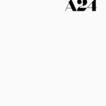 A24 Black Logo Printed T-Shirt
