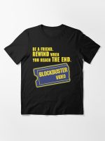 Blockbuster Video Merchandise Printed T-Shirt Essential T-Shirt