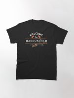Welcome to Haddonfield Halloween Horror Michael Myers Printed T-Shirt