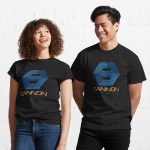 Blue Cannon Printed T-Shirt