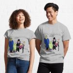 60s Milton the Monster Show Characters and Logotype Printed T-Shirt
