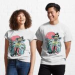 It's all in the reflexes - distressed Printed T-Shirt