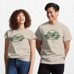 Biff's Auto Detailing in Green. Back To The Future Movie Printed T-Shirt