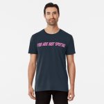 Cool Fight Club Film Inspired Text Based Design Premium T-Shirt