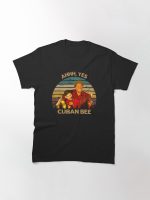 Vintage Half Arts Baked Film - Ahhh, Yes Cuban Bee Printed T-Shirt