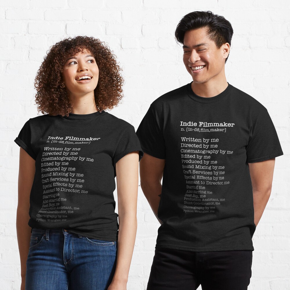 Indie Filmmaker Printed T-Shirt