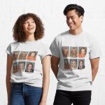 Lindsay Lohan Mugshots Printed T-Shirt