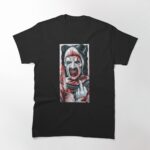Terrifier Art   Printed T-Shirt