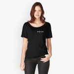 Jailhouse Numbers (WHITE) Relaxed Fit T-Shirt