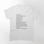 Frances Ha Romance Quote Printed T-Shirt
