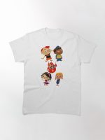 Funny little einsteins Printed T-Shirt