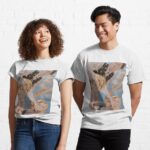 Romy and Michelle (No Text Variant) - Digital Print Printed T-Shirt