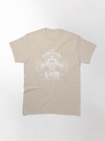White Lord Humungus Gym Printed T-Shirt