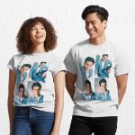 tom cruise young handsome wearing suit  Printed T-Shirt