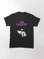 Horror The Exorcist Films Poster Printed T-Shirt