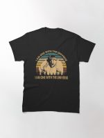 Beverly Hills Design Ninja Film - I Am One With The Universe Printed T-Shirt