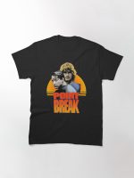 Utah And Bodhi Sticker Printed T-Shirt