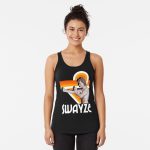 Patrick Swayze Shirtless Hot Bod FanArt Tribute Racerback Tank Top