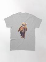 Jittery Little Thing - Low Poly Ewok Printed T-Shirt