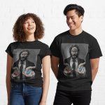 Keanu Reeves - John Wick + Matrix Meme Printed T-Shirt