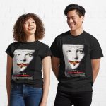 French "Silence of the Lambs" Movie Poster Printed T-Shirt