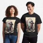 Scissorhands Hair Cut Printed T-Shirt