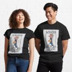 wanted Have You Seen This Chicken Pixel Printed T-Shirt