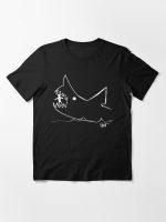 Cult 1970S Shark Movie Chalkboard Pic Essential T-Shirt