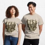 Sherlock Quotes 221B Baker St. British Detective Vintage Literary Gifts Printed T-Shirt