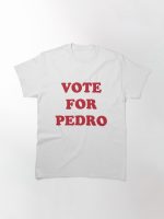 Vote For Pedro Printed T-Shirt