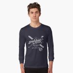 Lane Meyer Ski School Dark Long Sleeve T-Shirt