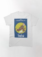 Les Aventures Herge Printed T-Shirt