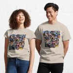 1980s Movie Posters Printed T-Shirt