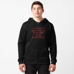 Movies Don't Create Psychos Zipped Hoodie