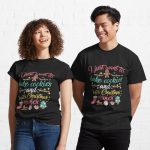 I Just Want to Bake Cookies and Watch Christmas Movies Printed T-Shirt