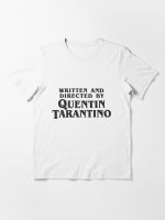 Written and Directed by Quentin Tarantino (dark) Essential T-Shirt