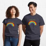 Somewhere Over The Rainbow Printed T-Shirt