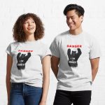 Danger I'm A Hugger T shirt, Danger I'm A Hugger Bear T shirt, movies merch Printed T-Shirt