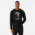 George A. Romero B&W Lightweight Hoodie