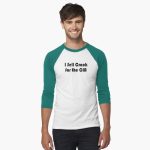 I Sell Crack for the CIA Baseball ¾ Sleeve T-Shirt