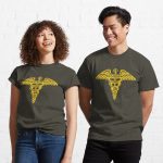 Cameron Frye Caduceus Ferris Bueller's Day Off Shirt Printed T-Shirt