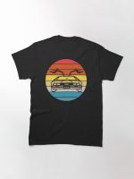 The Delorean Sunset Printed T-Shirt