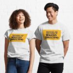 QUENTINEN AND TARANTINED BY WRITTIN DIRECTINO Printed T-Shirt