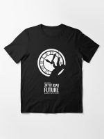 Back to the Future - Doc Brown & the Clock Tower Essential T-Shirt