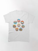 Wes Anderson Films Icon Illustrations Printed T-Shirt