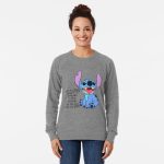 lilo and stitch Lightweight Sweatshirt