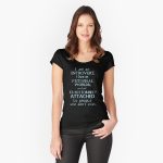 introvert, fictional worlds, fictional characters #2 Fitted Scoop T-Shirt