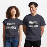 Negative Ghost Rider Printed T-Shirt